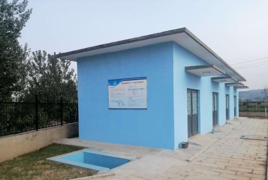 林州市鐵爐村農村人居環境整治（污水處理站）處理規模：400m3d